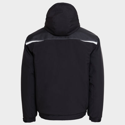 Geacă de lucru REVOLT SOFTSHELL WINTER NEGRU - 3