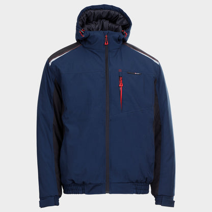 Geacă de lucru REVOLT SOFTSHELL WINTER BLEUMARIN/NEGRU - 1