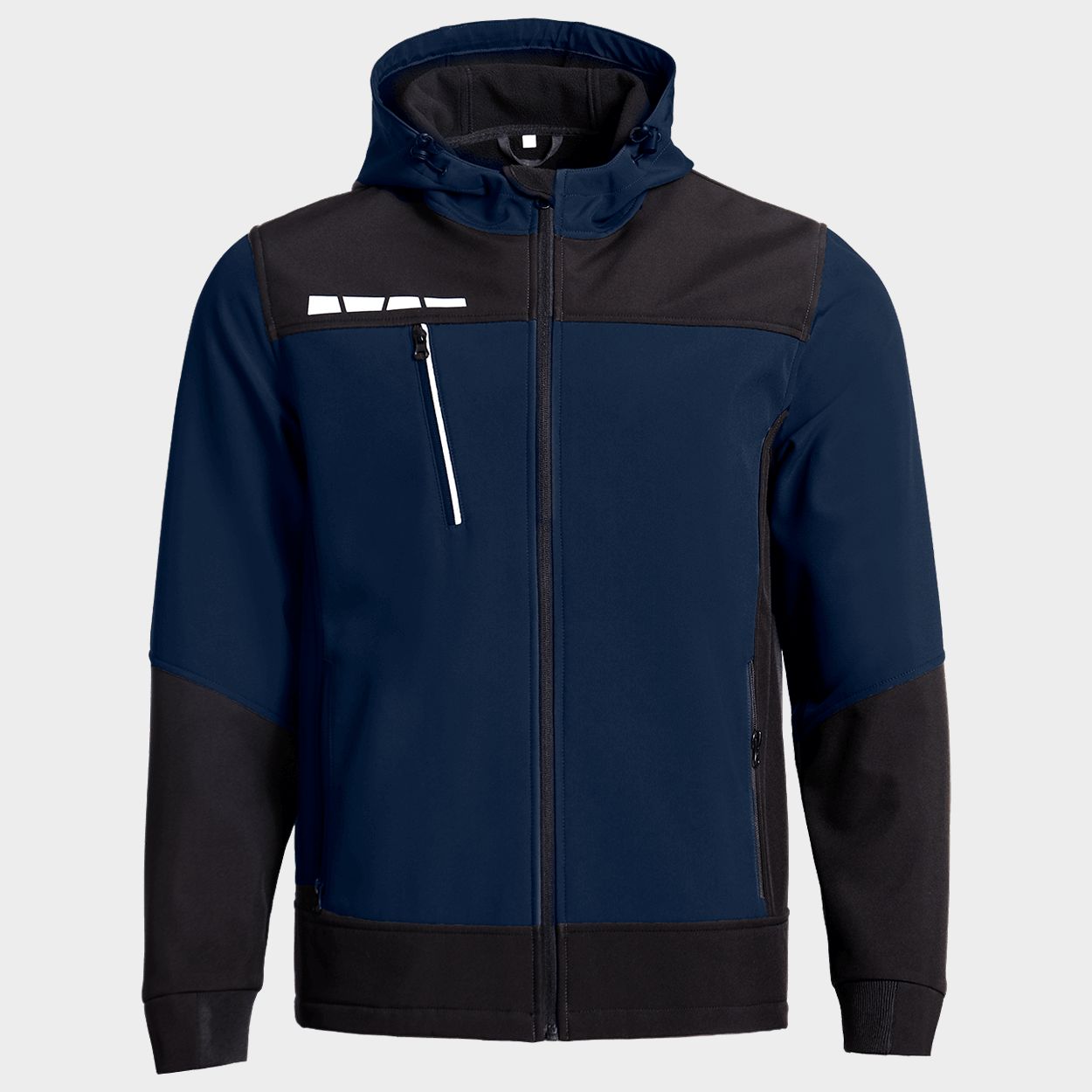 Geacă de lucru RUNE SOFTSHELL BLUE/BLACK - 1