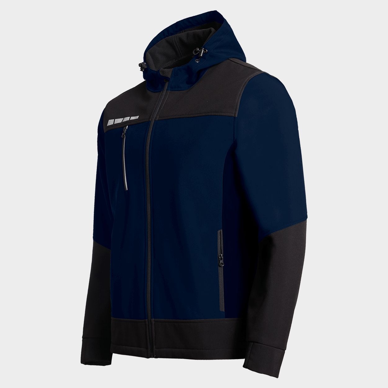 Geacă de lucru RUNE SOFTSHELL BLUE/BLACK - 4