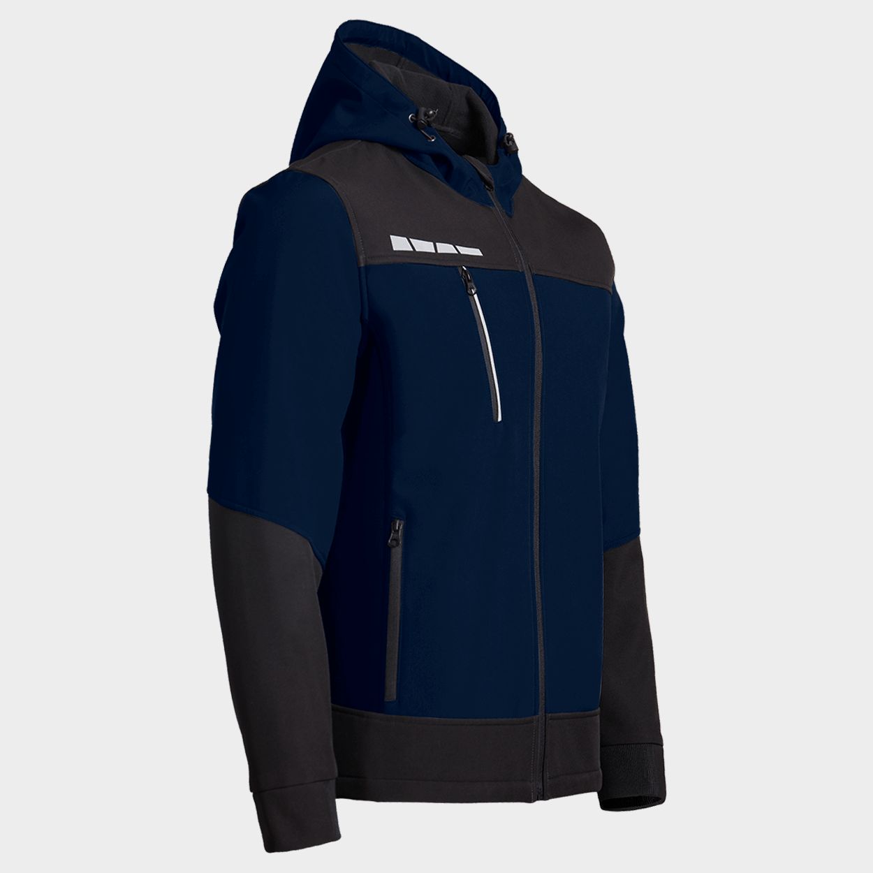 Geacă de lucru RUNE SOFTSHELL BLUE/BLACK - 6