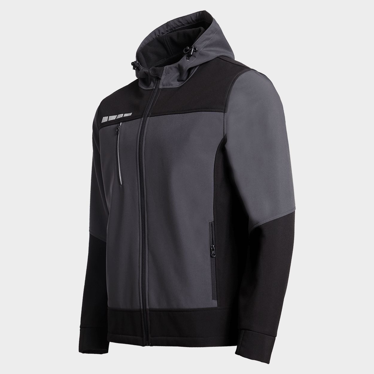 Работно яке RUNE SOFTSHELL GREY/BLACK - 5