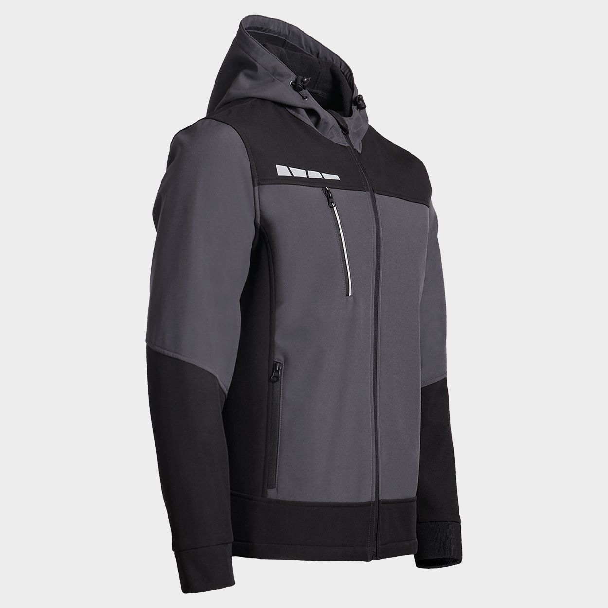 Работно яке RUNE SOFTSHELL GREY/BLACK - 6
