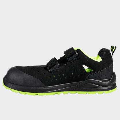 Sandale de lucru JETT S1PS ESD NEGRU/VERDE - 2