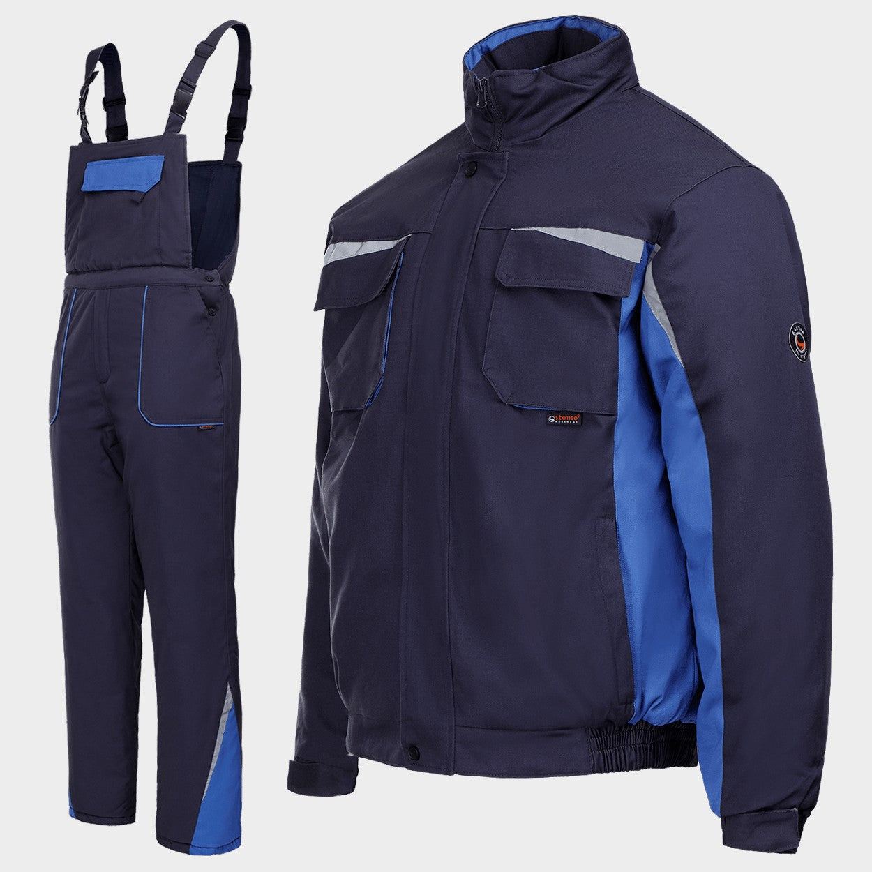 Работен комплект KASTOR WINTER BLUE COTTON - 3