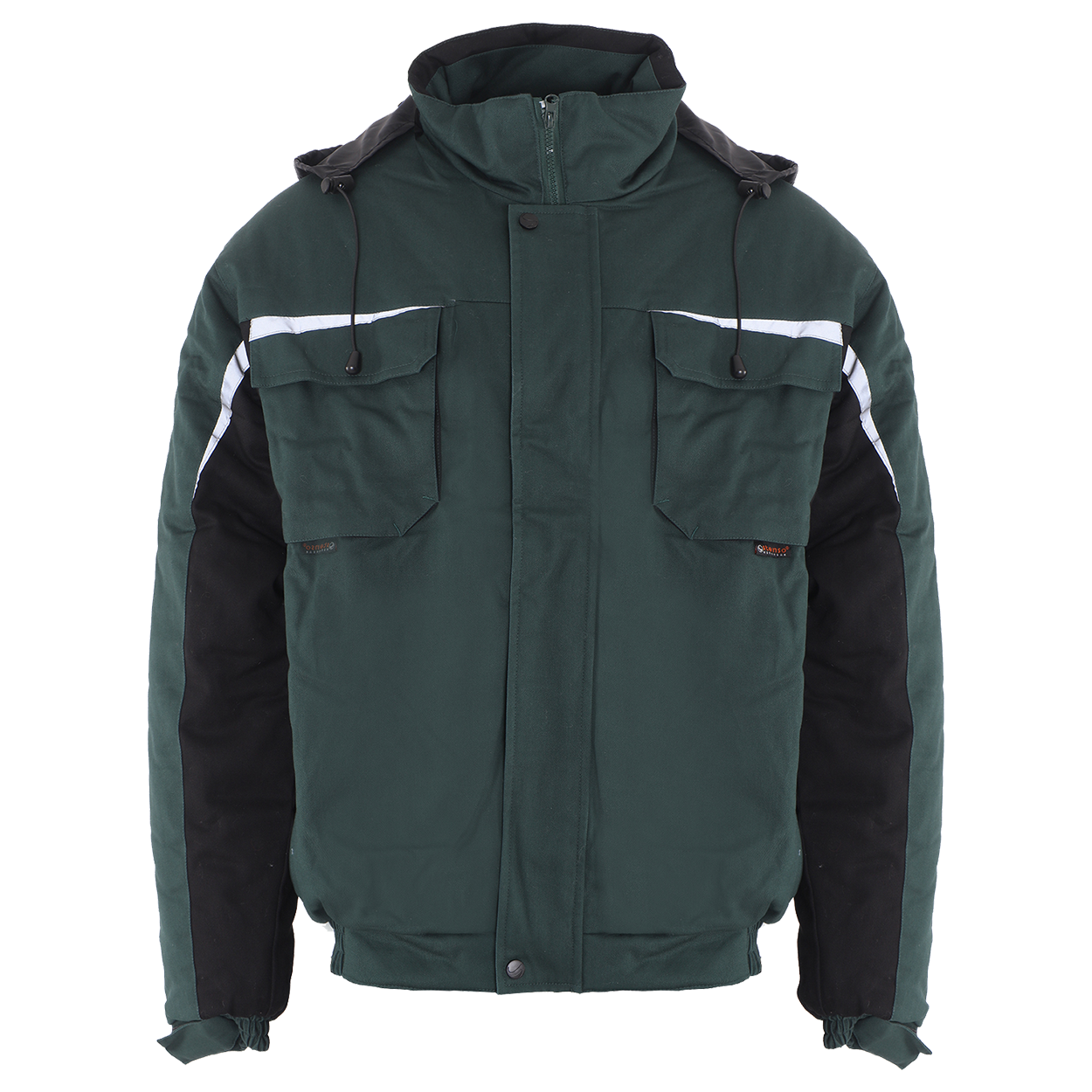 Costum de lucru KASTOR IARNĂ VERDE BUMBAC - 3