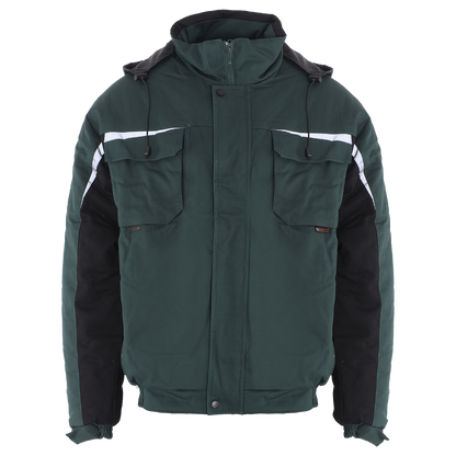 Costum de lucru KASTOR IARNĂ VERDE BUMBAC - 3