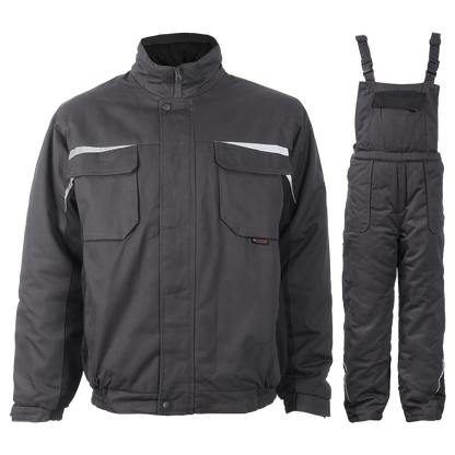 Σετ εργασίας KASTOR WINTER GREY COTTON - 1