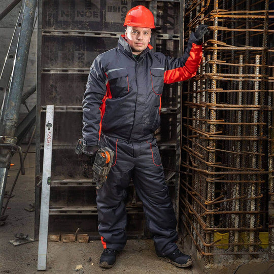 Costum de lucru KASTOR IARNĂ PORTOCALIU - 2