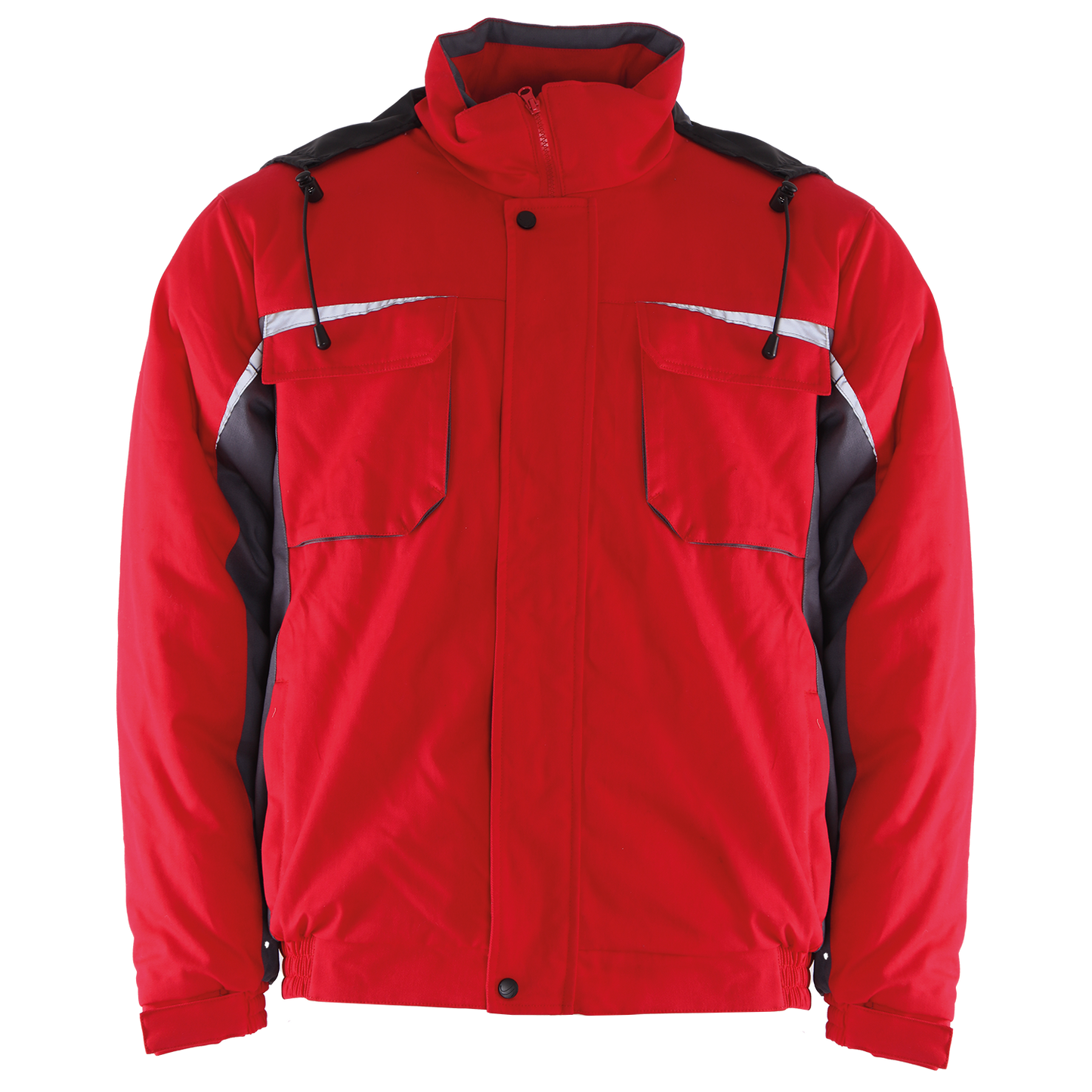 Costum de lucru KASTOR IARNĂ ROȘIE BUMBAC - 3