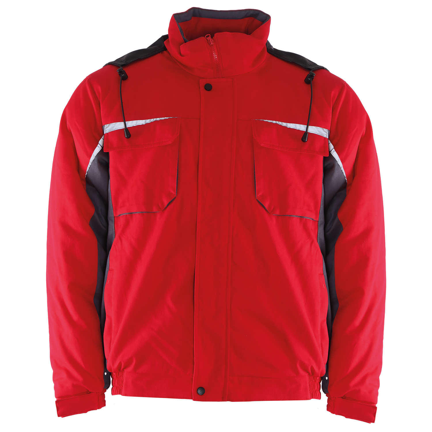 Costum de lucru KASTOR IARNĂ ROȘIE BUMBAC - 3