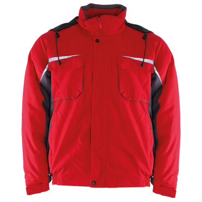 Costum de lucru KASTOR IARNĂ ROȘIE BUMBAC - 3