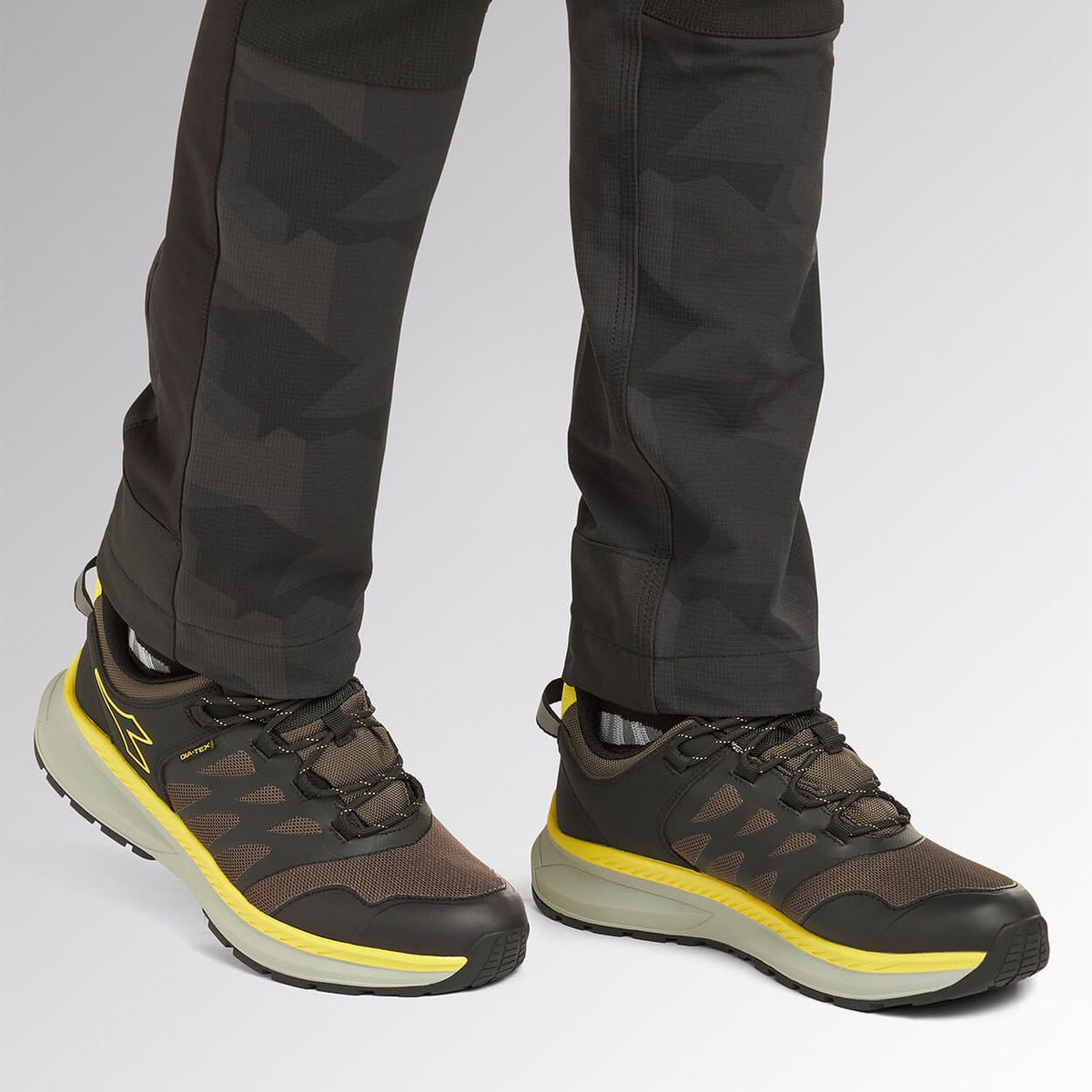 Работни обувки DIADORA FREEDOM LOW O6 SR BROWN GRAY/YELLOW - 2