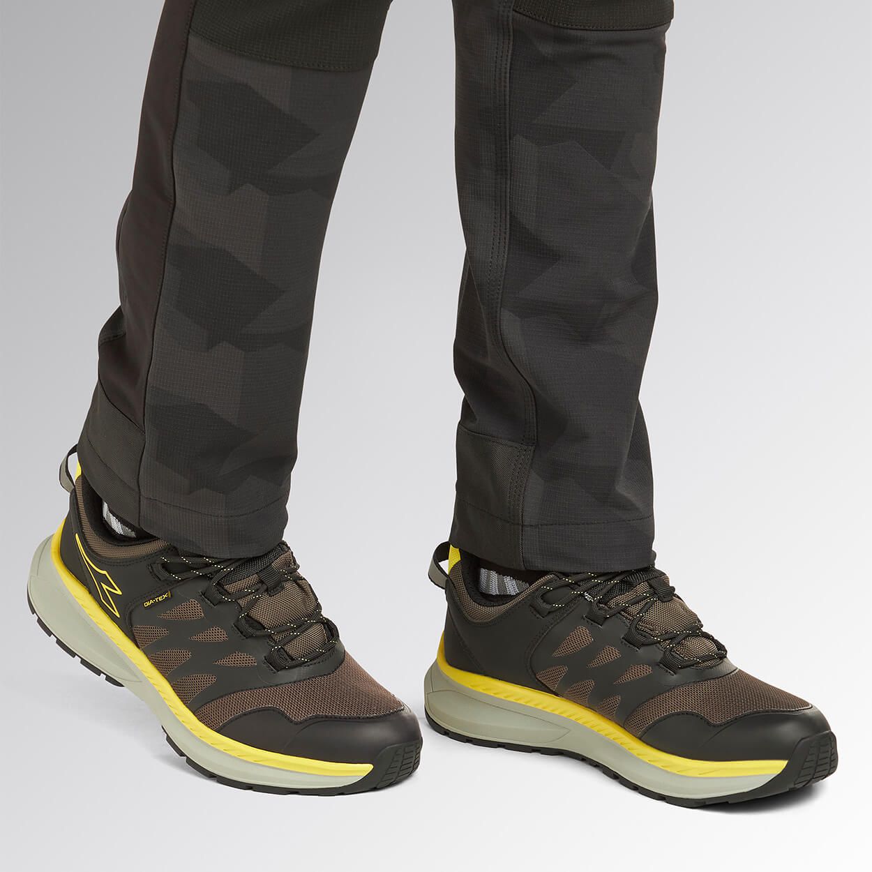 Работни обувки DIADORA FREEDOM LOW O6 SR BROWN GRAY/YELLOW - 2