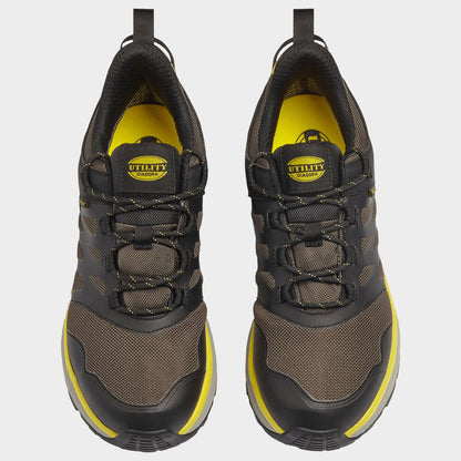 Работни обувки DIADORA FREEDOM LOW O6 SR BROWN GRAY/YELLOW - 7