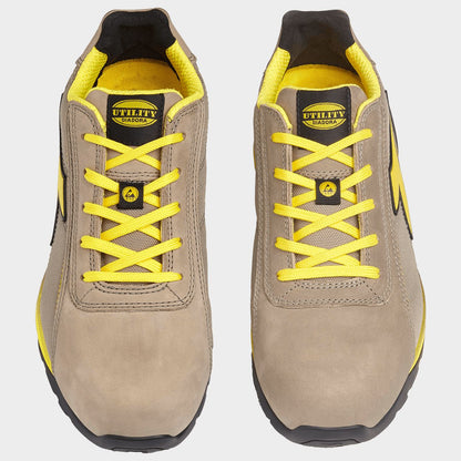 Παπούτσια εργασίας DIADORA GLOVE HYPER LOW S3S FO HRO SR ESD BEIGE - 7