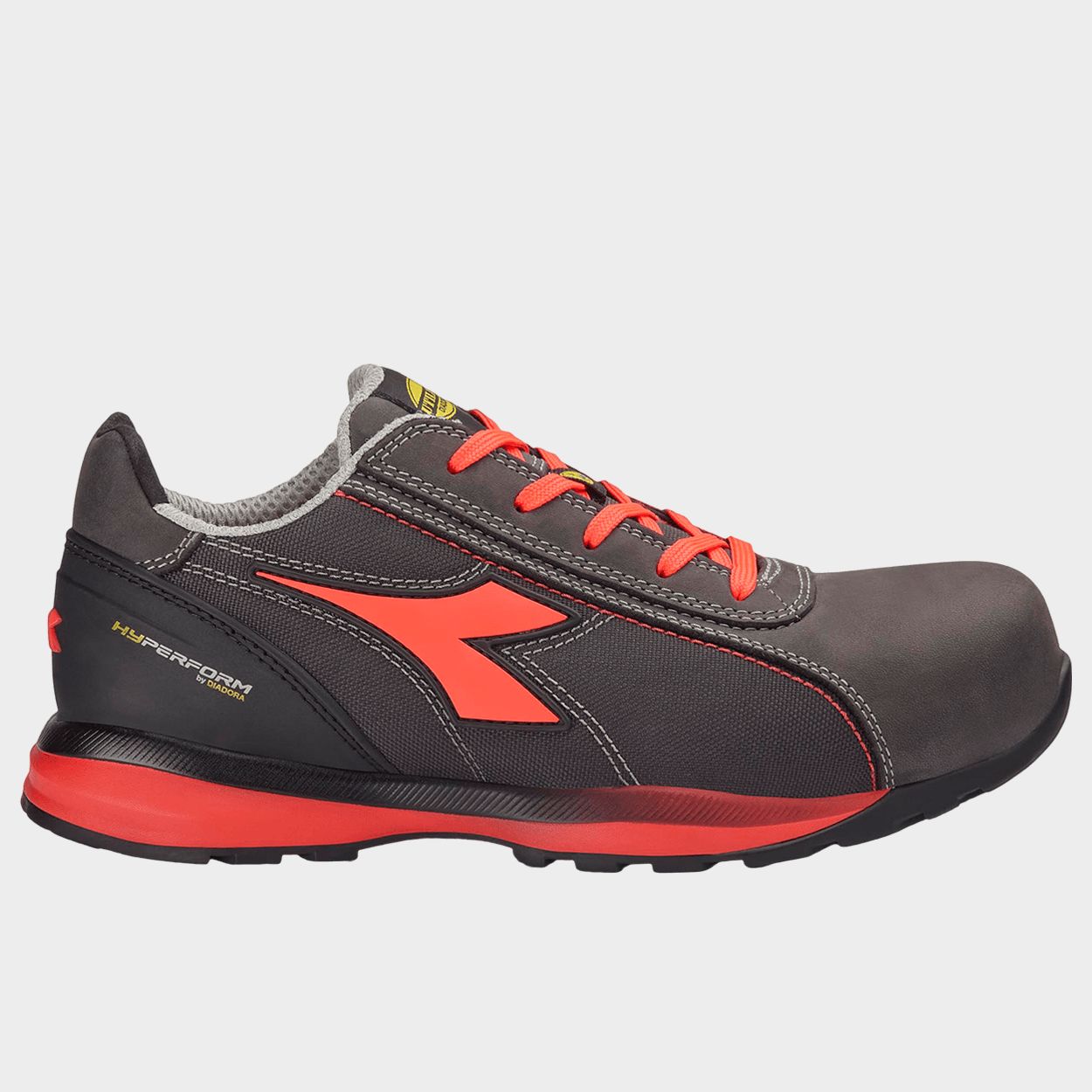 Παπούτσια εργασίας DIADORA GLOVE HYPER LOW S3S FO HRO SR ESD DARK GREY - 1