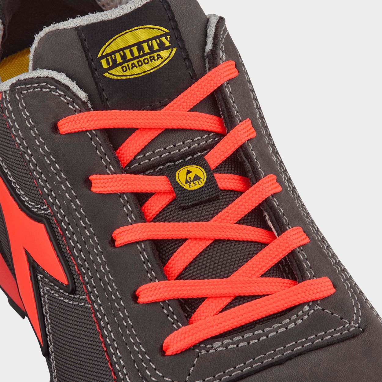 Παπούτσια εργασίας DIADORA GLOVE HYPER LOW S3S FO HRO SR ESD DARK GREY - 3