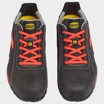 Παπούτσια εργασίας DIADORA GLOVE HYPER LOW S3S FO HRO SR ESD DARK GREY - 7