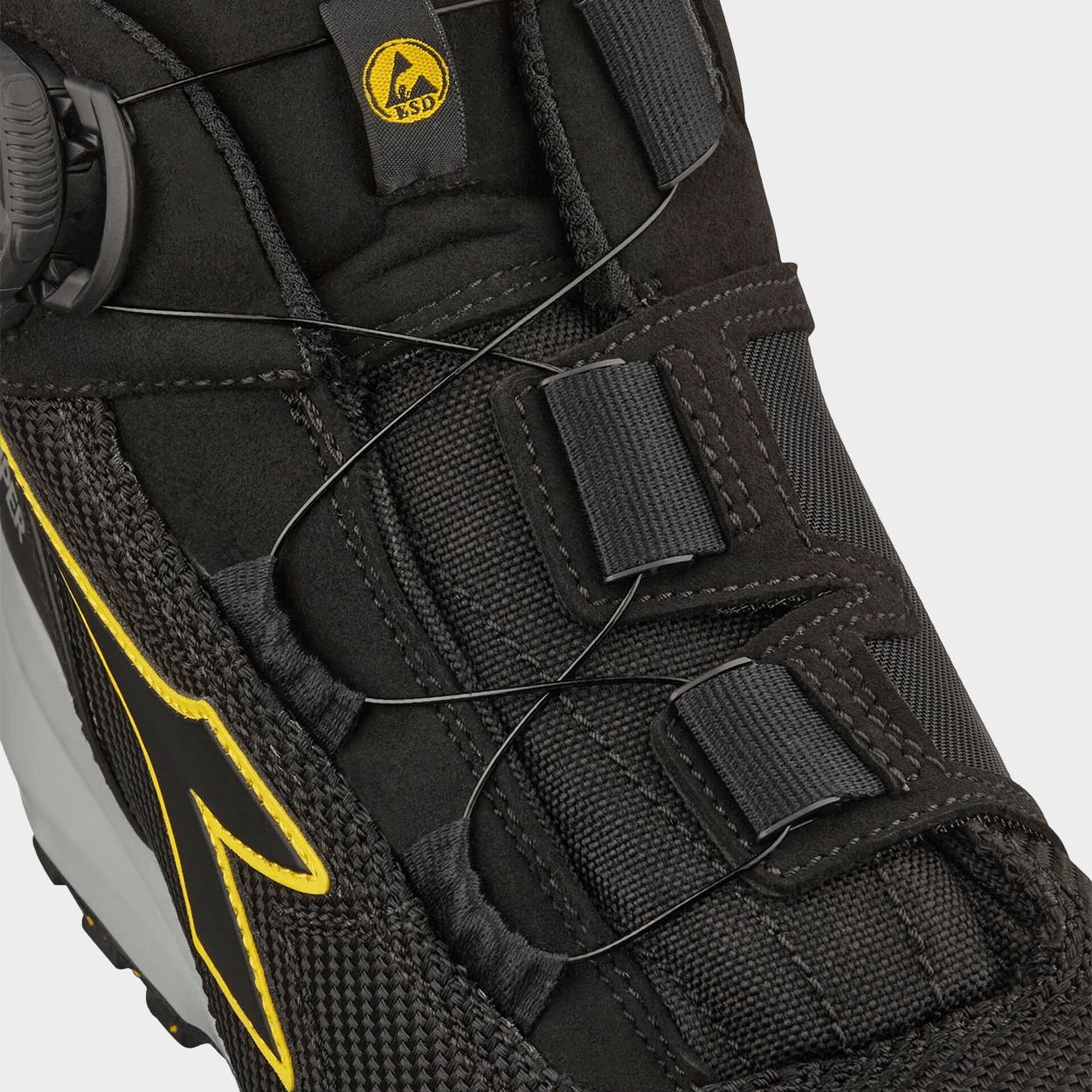 Work shoes DIADORA GLOVE MDS BOA MID S3S FO HRO SR SC ESD BLACK - 4