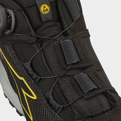 Work shoes DIADORA GLOVE MDS BOA MID S3S FO HRO SR SC ESD BLACK - 4