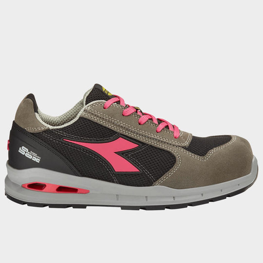 Încălțăminte de protecție DIADORA RUN A.BOX LOW S1PS FO SR ESD GREY/BLACK - 1