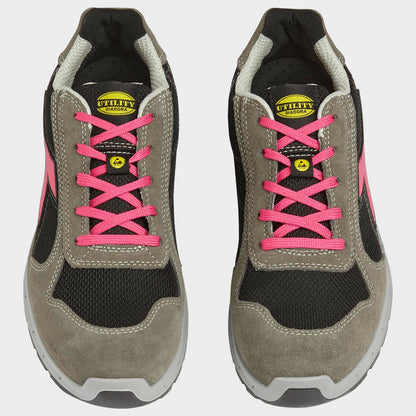 Work shoes DIADORA RUN A.BOX LOW S1PS FO SR ESD GREY/BLACK - 5