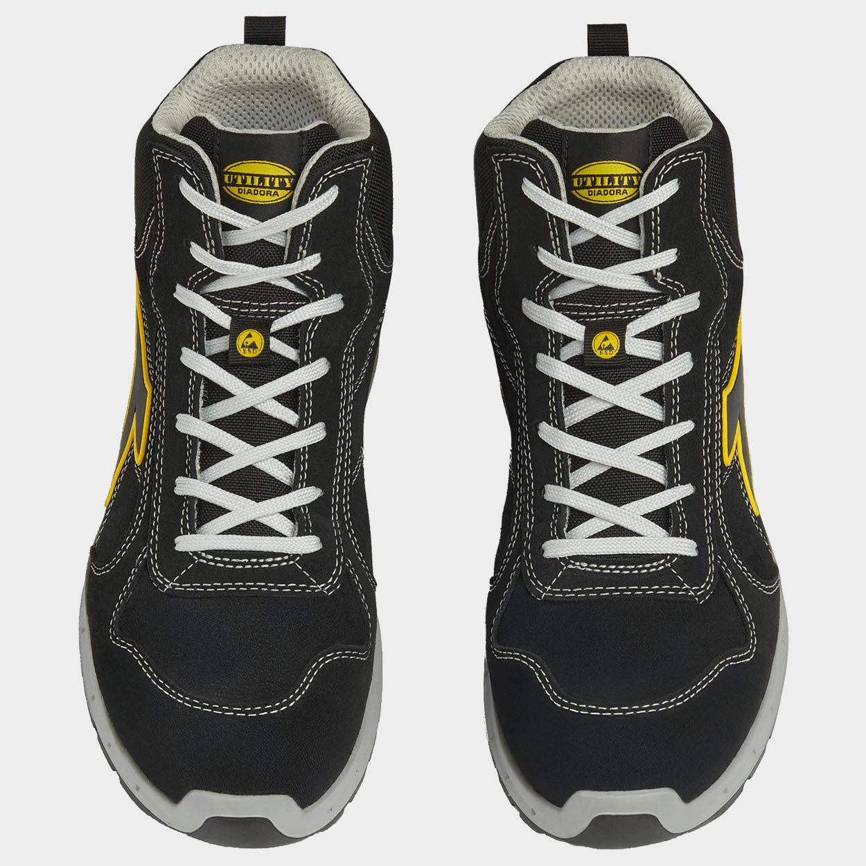 Încălțăminte de protecție DIADORA RUN A.BOX MID S3S FO SR ESD BLACK - 6