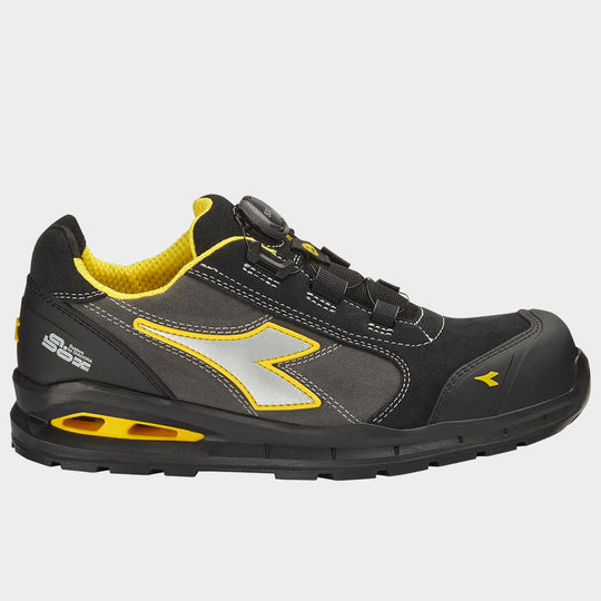 Încălțăminte de protecție DIADORA RUN A.BOX MSTR BOA LOW S3S FO SR SC ESD BLACK/GREY - 1