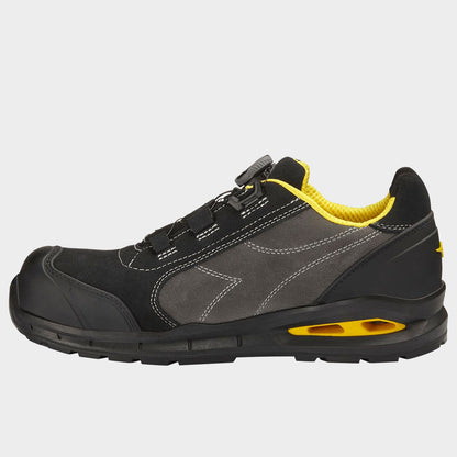 Работни обувки DIADORA RUN A.BOX MSTR BOA LOW S3S FO SR SC ESD BLACK/GREY - 6