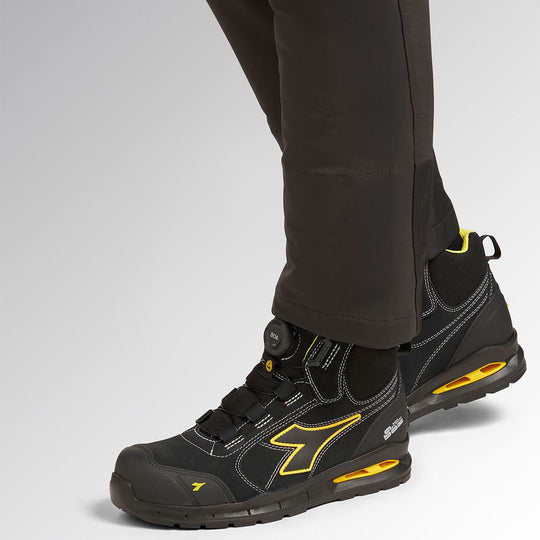 Încălțăminte de protecție DIADORA RUN A.BOX MSTR BOA MID S3S FO SR SC ESD BLACK - 2