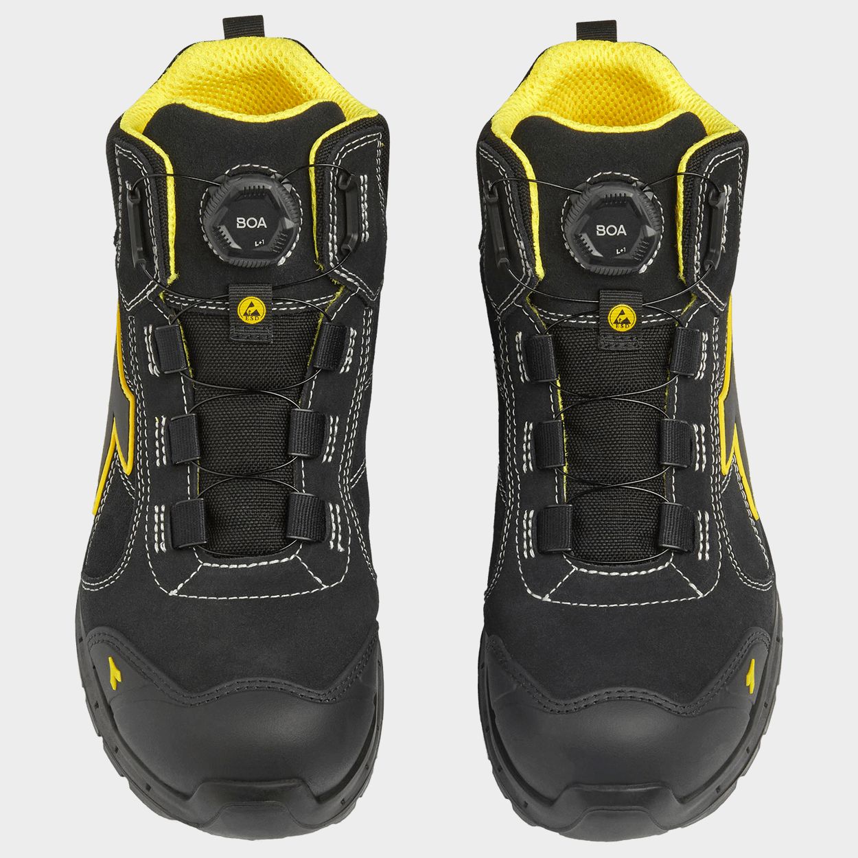 Работни обувки DIADORA RUN A.BOX MSTR BOA MID S3S FO SR SC ESD BLACK - 4