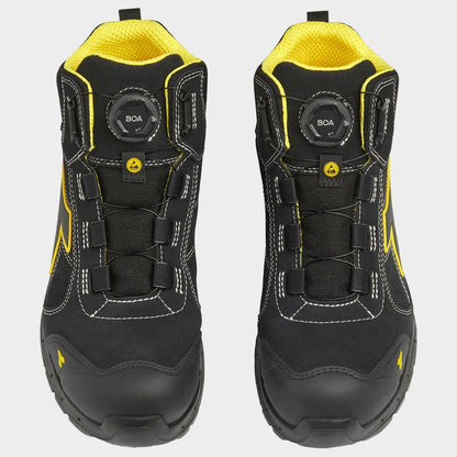 Работни обувки DIADORA RUN A.BOX MSTR BOA MID S3S FO SR SC ESD BLACK - 4