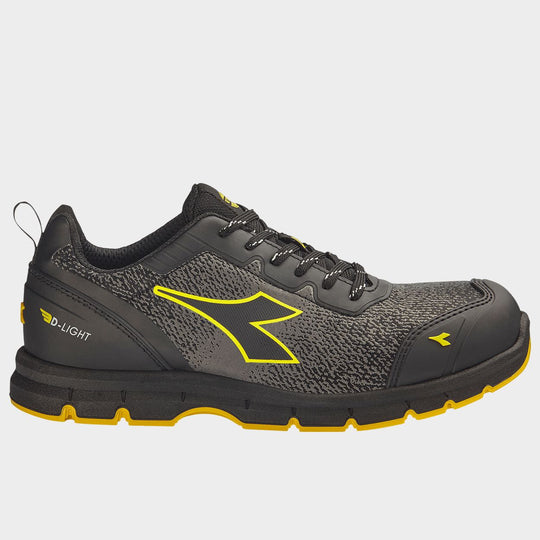Încălțăminte de protecție DIADORA RUN ATOM EVO LOW S3S SC FO SR ESD GREY/BLACK - 1