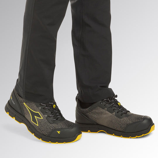 Încălțăminte de protecție DIADORA RUN ATOM EVO LOW S3S SC FO SR ESD GREY/BLACK - 2