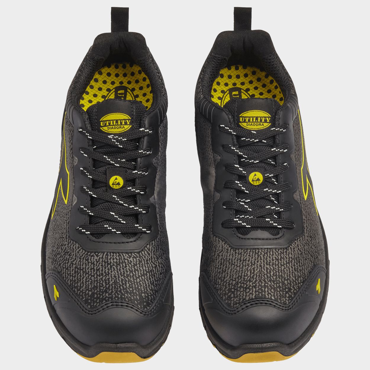 Παπούτσια εργασίας DIADORA RUN ATOM EVO LOW S3S SC FO SR ESD GREY/BLACK - 7