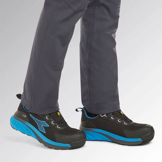 Încălțăminte de lucru DIADORA VORTEX DA2 LOW S3S SC SR HRO ESD BLACK/BLUE - 2