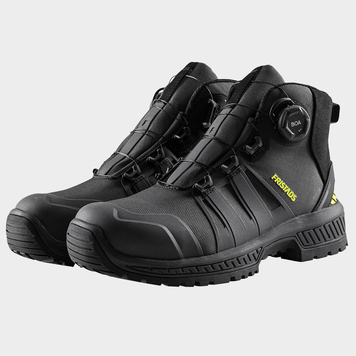 Работни обувки FRISTADS ComfortStep S3S ESD GREY/YELLOW - 5