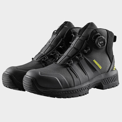 Работни обувки FRISTADS ComfortStep S3S ESD GREY/YELLOW - 5