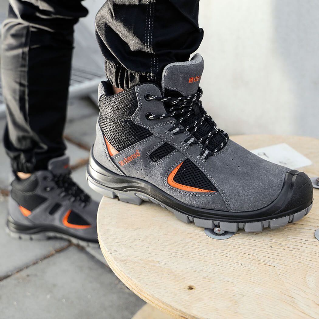 Pantofi de lucru KASTOR 2.0 GREY MID S1 - 2