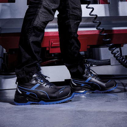 Încălțăminte de protecție PUMA KRYPTON MID S3S ESD FO SR BLUE - 9
