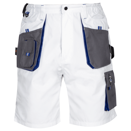 Pantaloni scurți de lucru KASTOR ALB - 1
