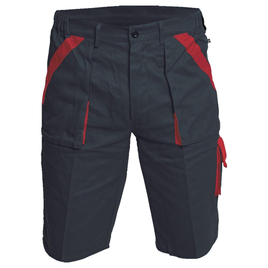 MAX SHORTS Къс панталон, 260 гр. черно/червено, 0310000865