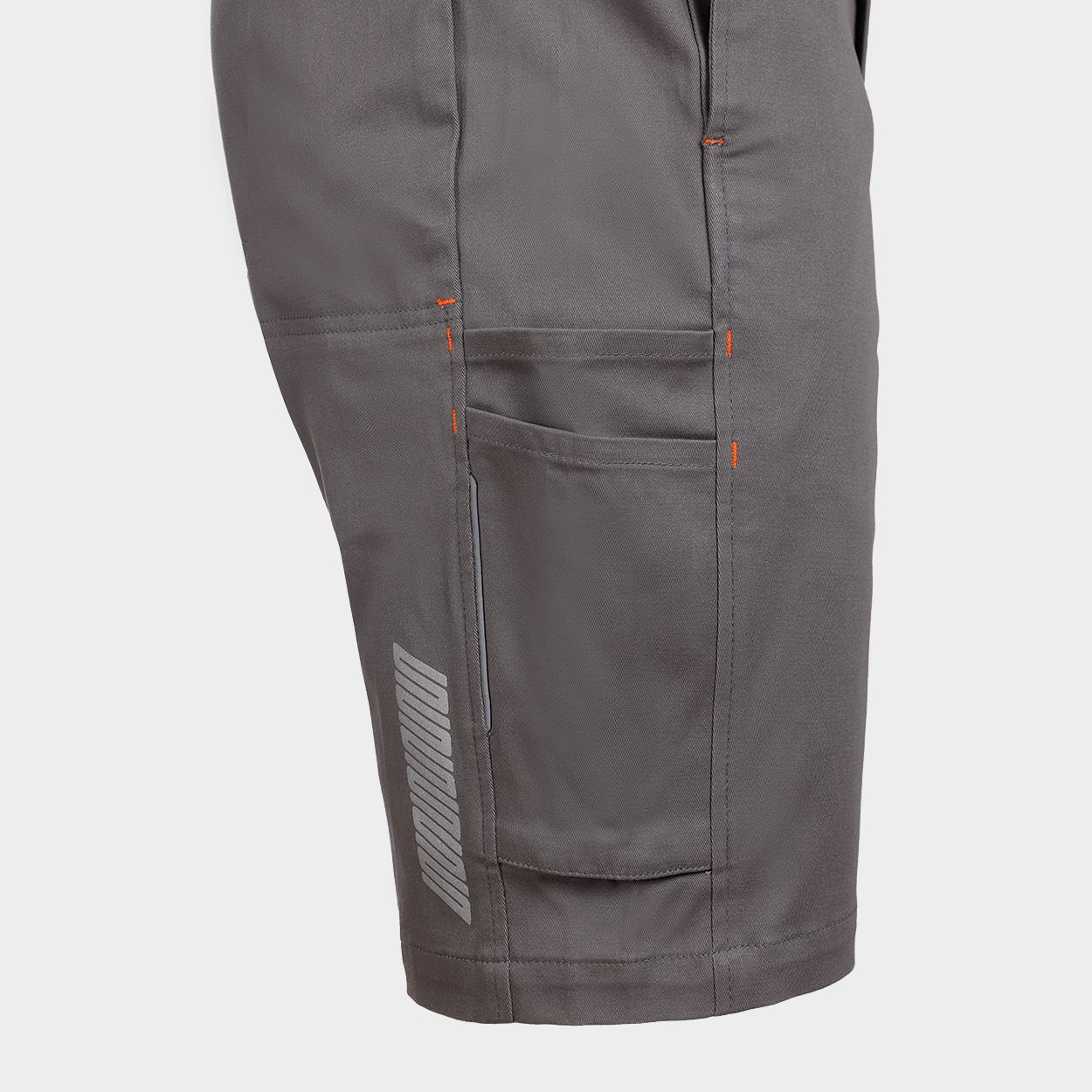 Work shorts MELBOURNE STRETCH  GREY/BLACK - 3