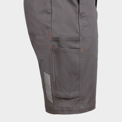 Work shorts MELBOURNE STRETCH  GREY/BLACK - 3