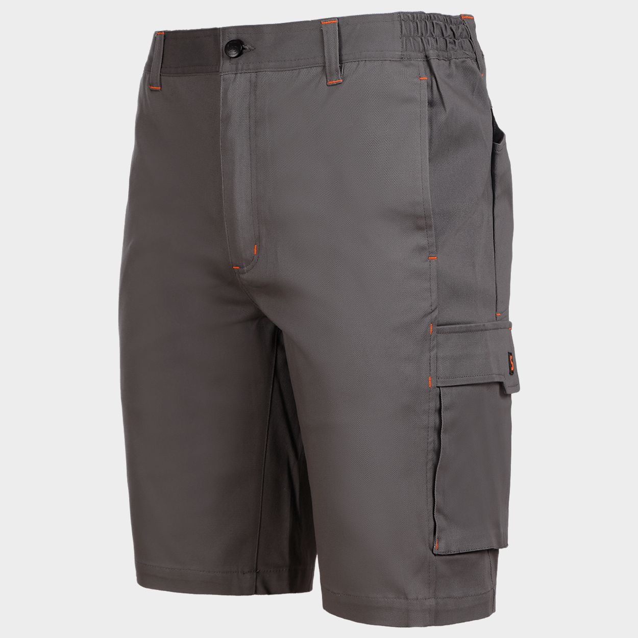 Work shorts MELBOURNE STRETCH  GREY/BLACK - 4