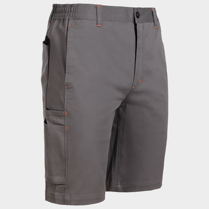 Work shorts MELBOURNE STRETCH  GREY/BLACK - 5