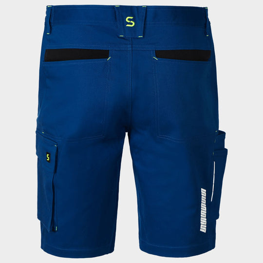 Pantaloni scurți de lucru MELBOURNE STRETCH SPECIAL ROYAL BLUE/BLACK - 2