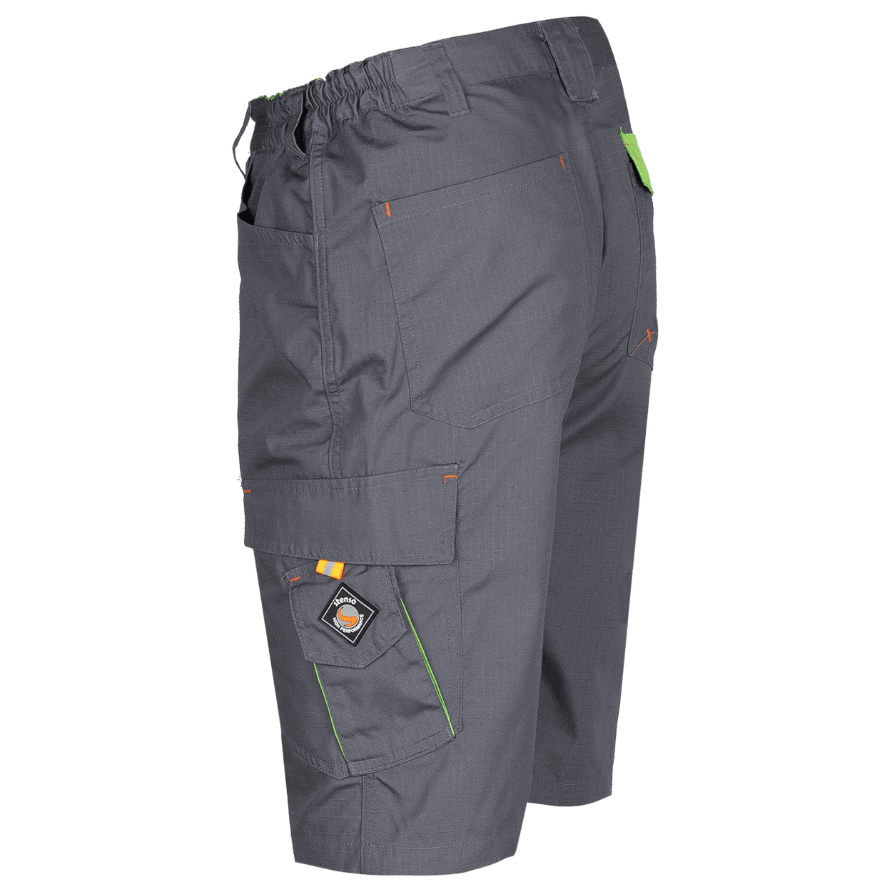 Pantaloni scurți de lucru PRISMA GRI DESCHIS - 4