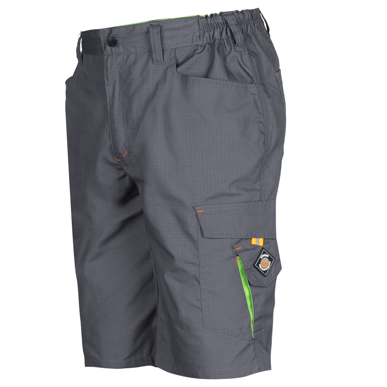 Pantaloni scurți de lucru PRISMA GRI DESCHIS - 5